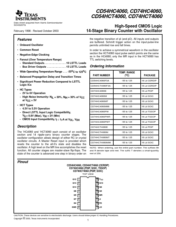 CD54HC4060F3A