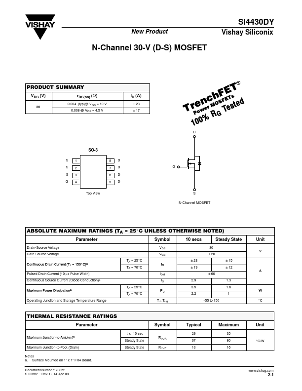 SI4430DY