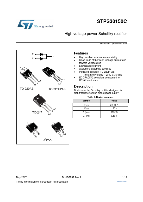 STPS30150C