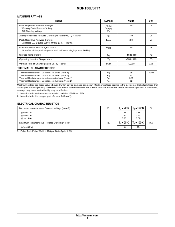 MBR130LSFT1