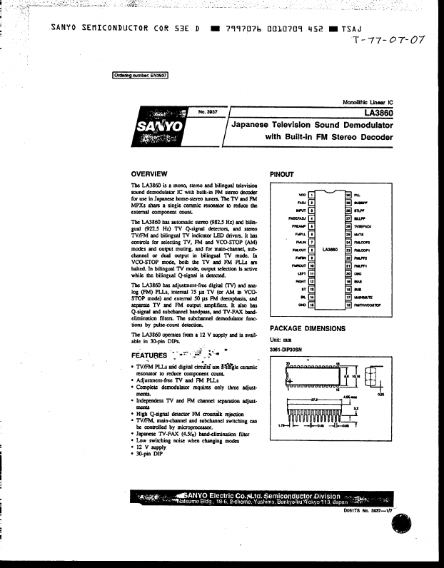 LM3860