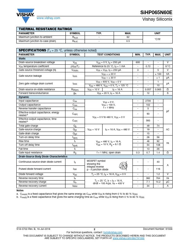 SiHP065N60E