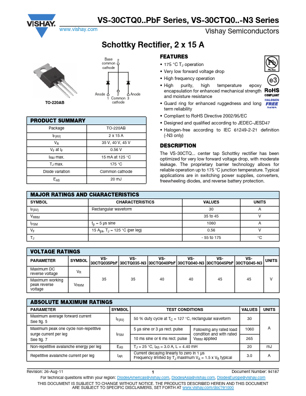 VS-30CTQ040-N3