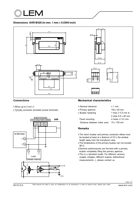 AHR-B420