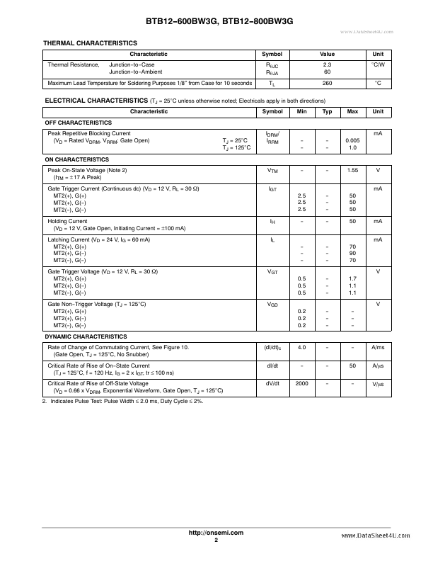 BTB12-800BW3G