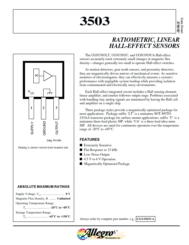 UGN3503