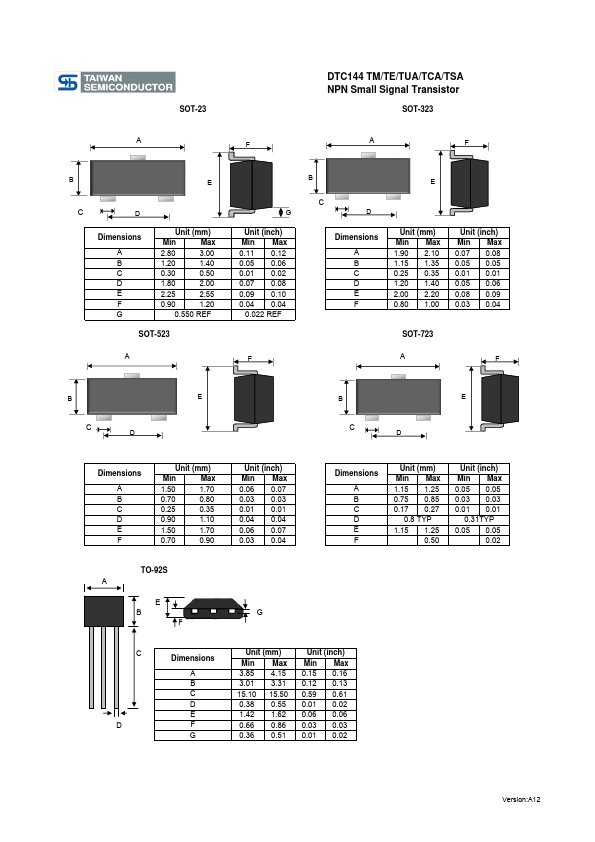 DTC144TCA