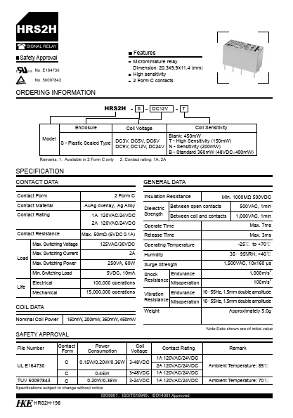 HRS2H-S-DC24V-B