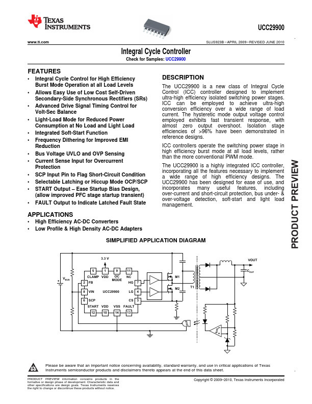 UCC29900