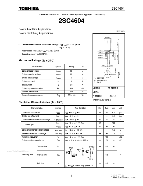 2SC4604