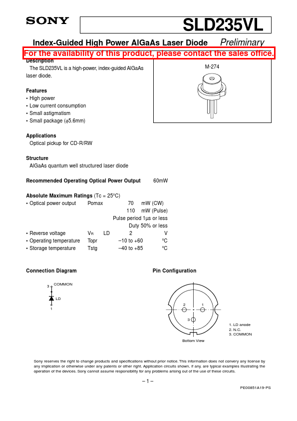 SLD235VL