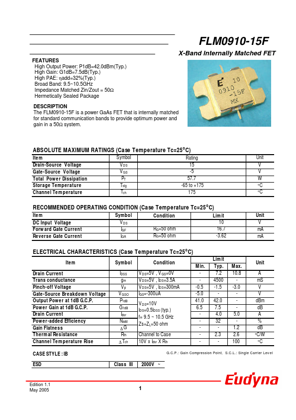 FLM0910-15F