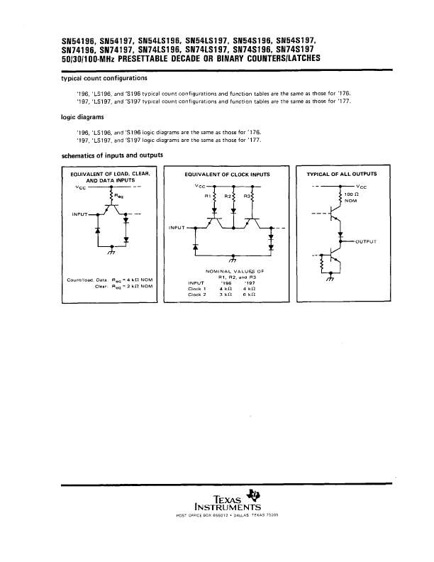 SN54LS197