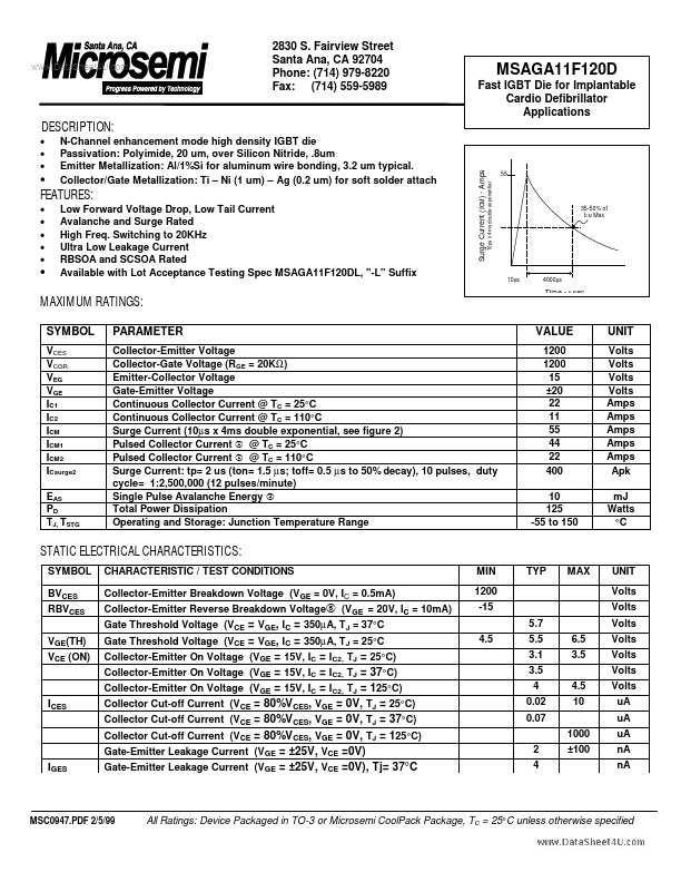 MSAGA11F120D