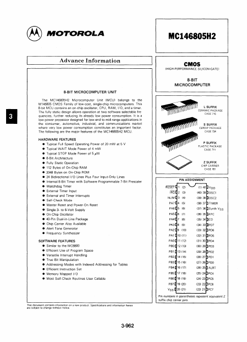 MC146805H2