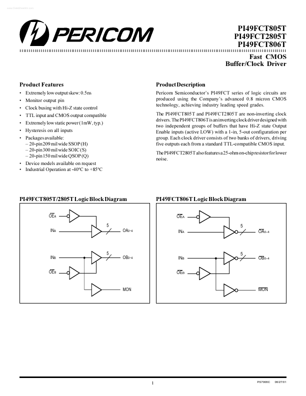 PI49FCT2805T