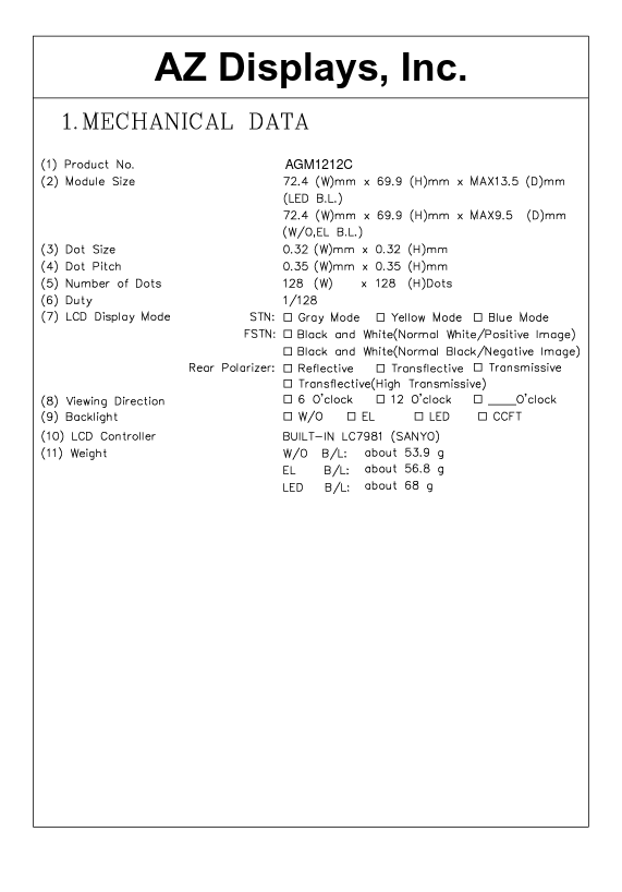 AGM1212C