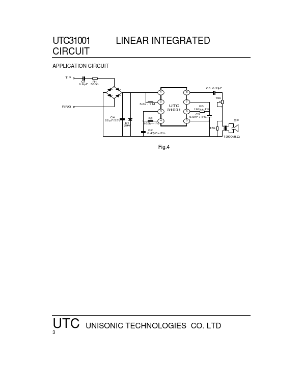 UTC31001