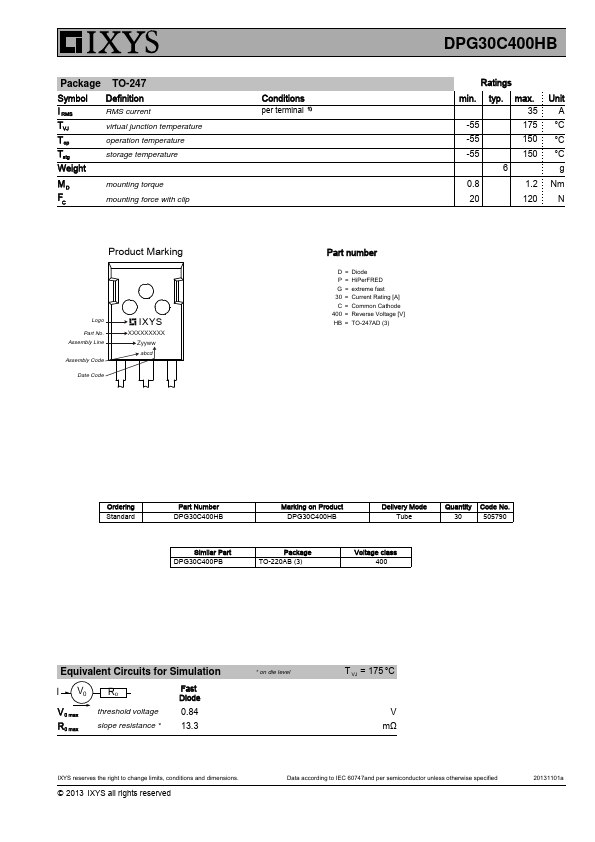 DPG30C400HB