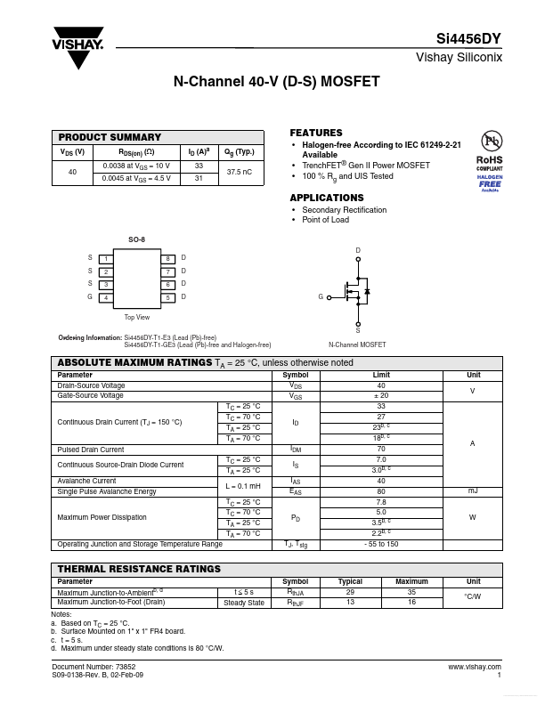 SI4456DY