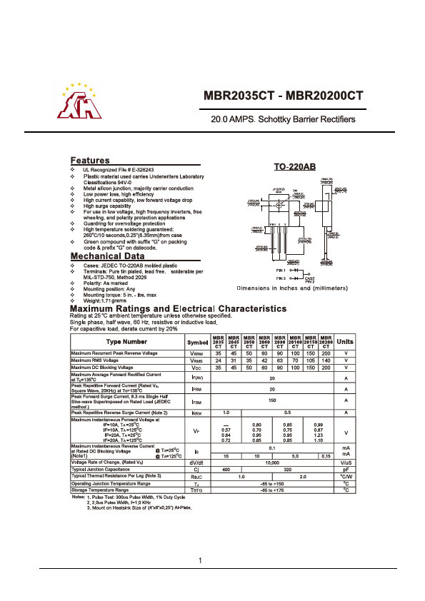 MBR2060CT