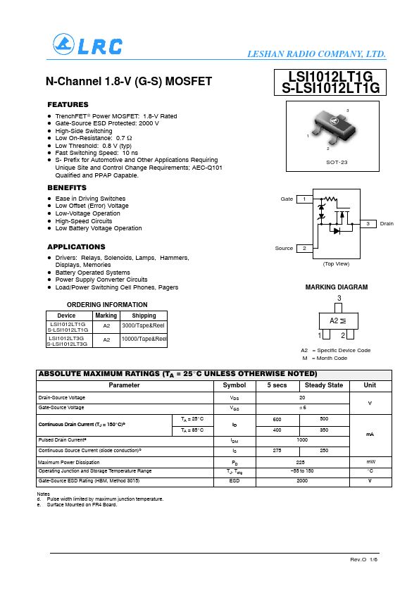 LSI1012LT1G