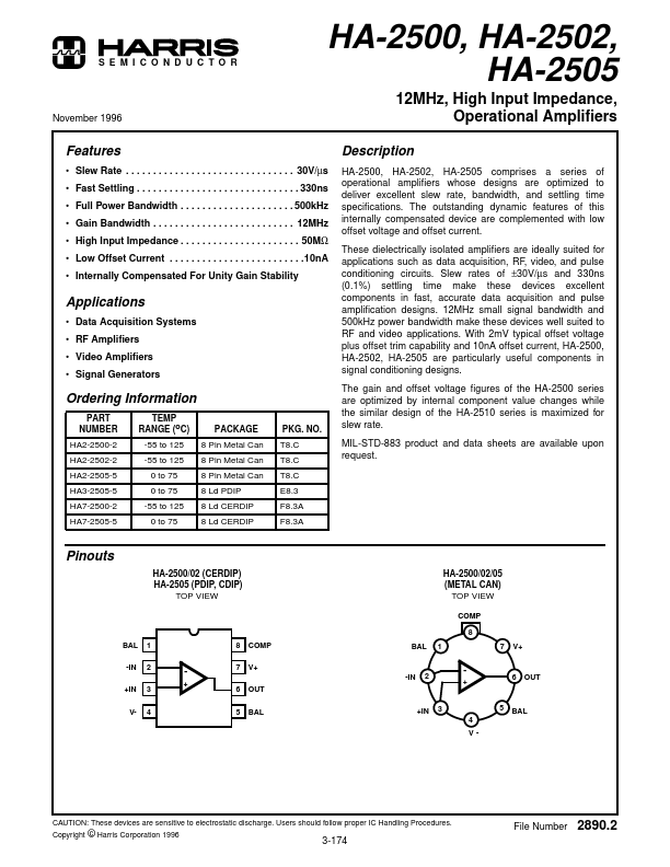 HA-2502