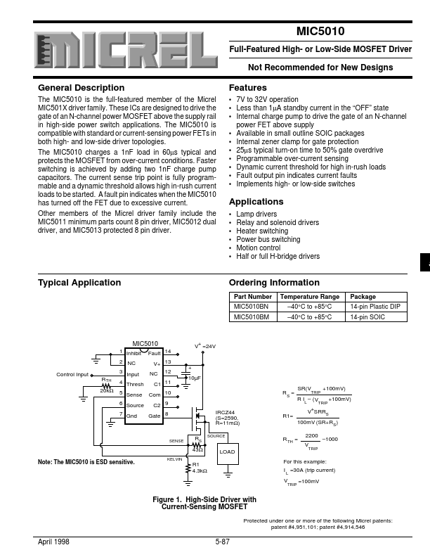 MIC5010