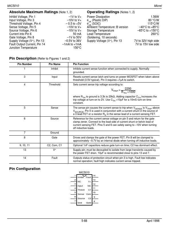 MIC5010