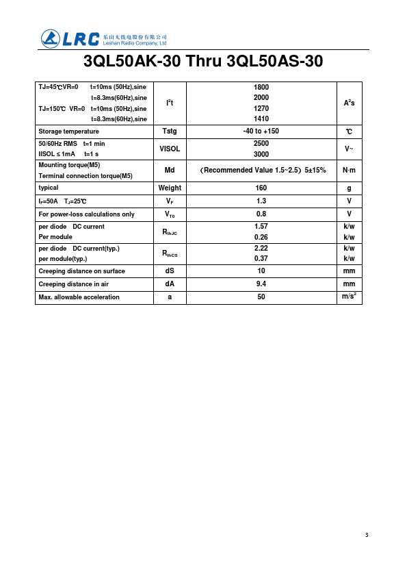 3QL50AS-30