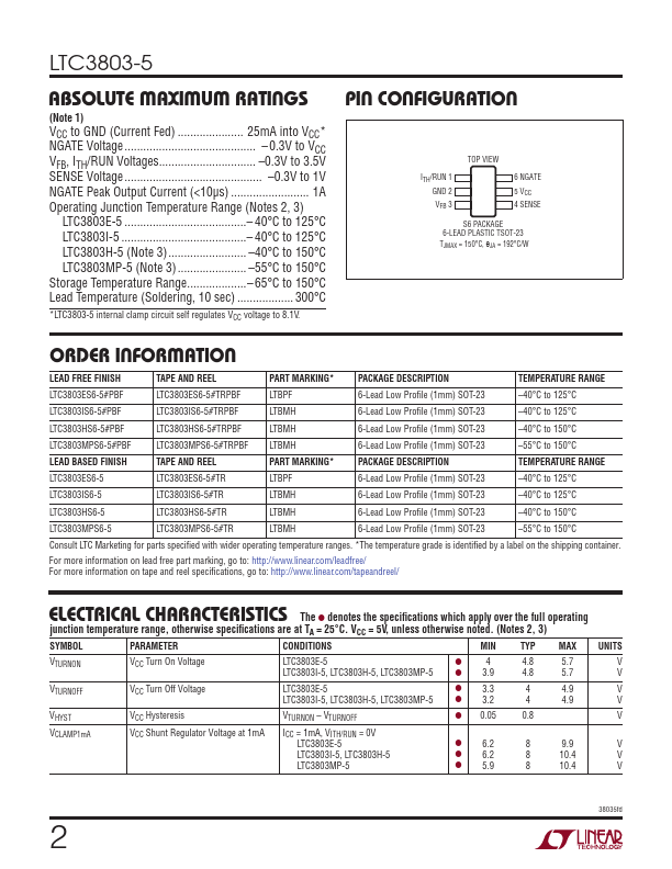 LTC3803-5