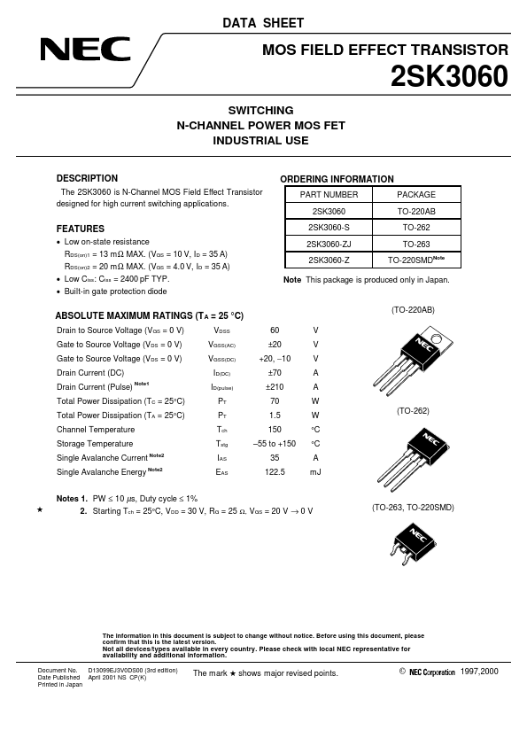 2SK3060