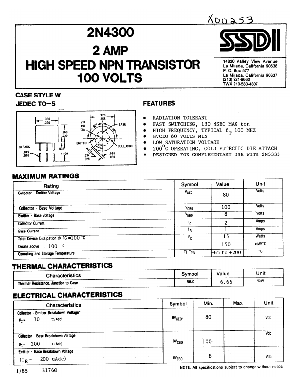 2N4300