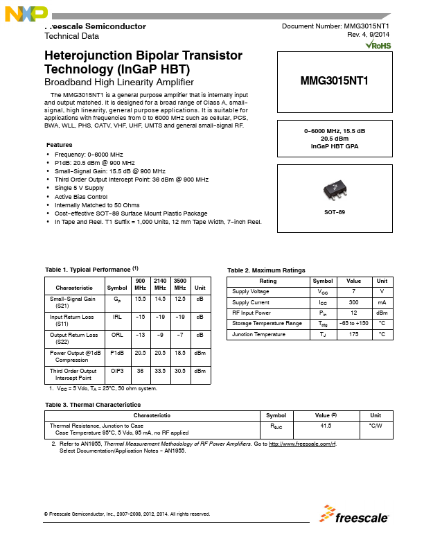 MMG3015NT1