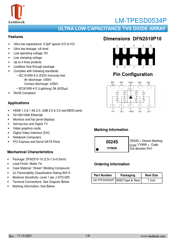 LM-TPESD0534P