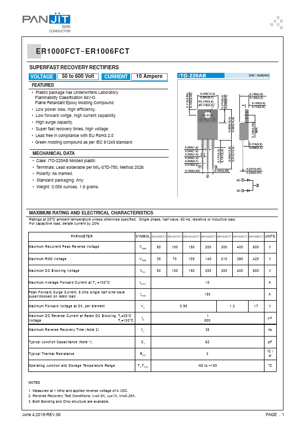 ER1000FCT