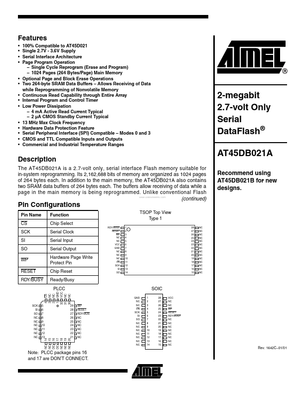 AT45DB021A