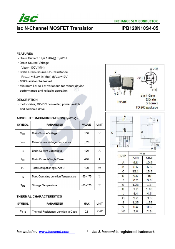 IPB120N10S4-05