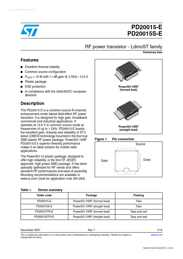 PD20015-E