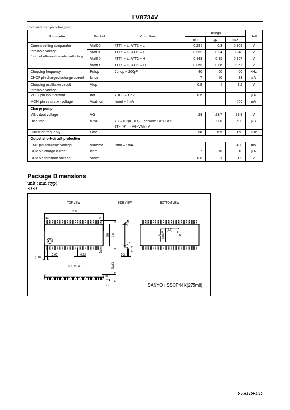 LV8734V