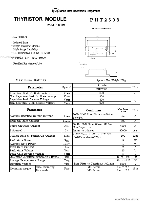 PHT2508