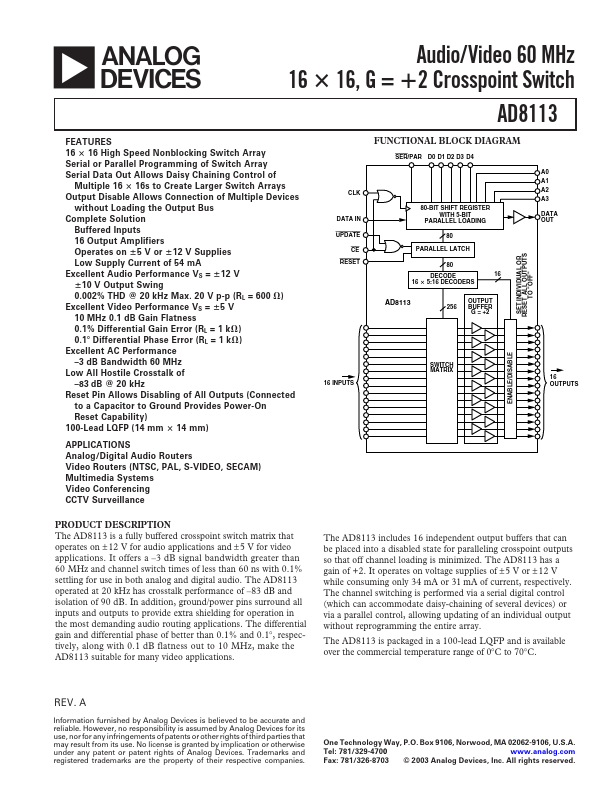 AD8113