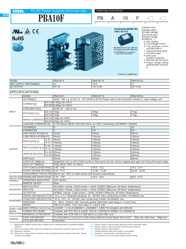 PBA10F-24