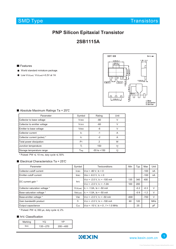 2SB1115A