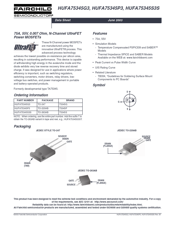 HUFA75345P3