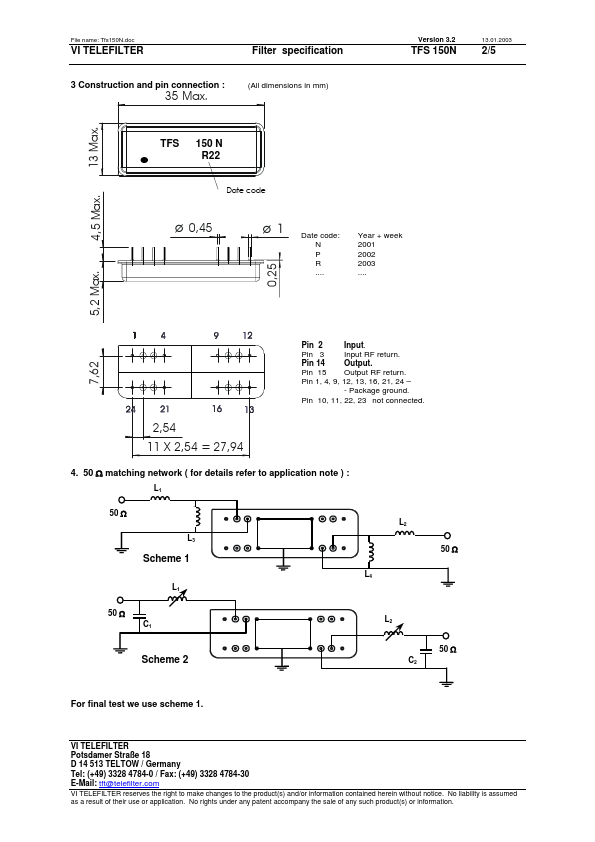 TFS150N