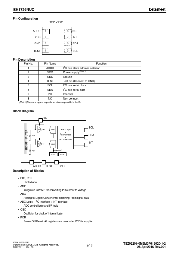 BH1726NUC