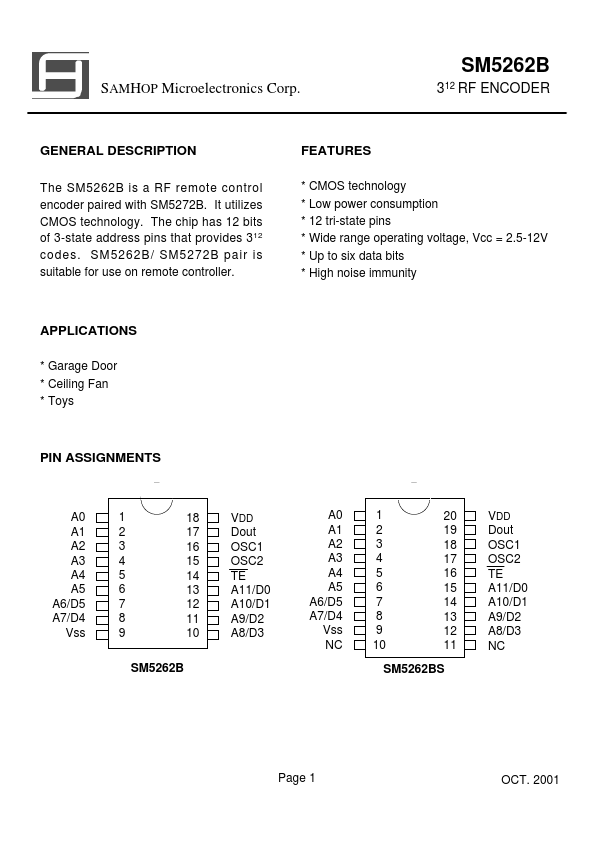 SM5262BS-D2