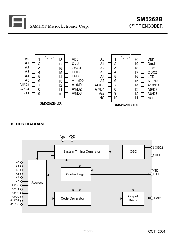 SM5262BS-D2