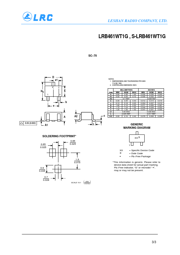 S-LRB461WT1G